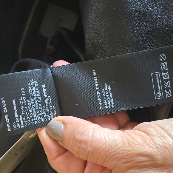 COS Black Leather Women's Bag - Picture 9 of 10